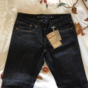 {Levi’s} Capital E Swank Low Slim Boot Jeans
